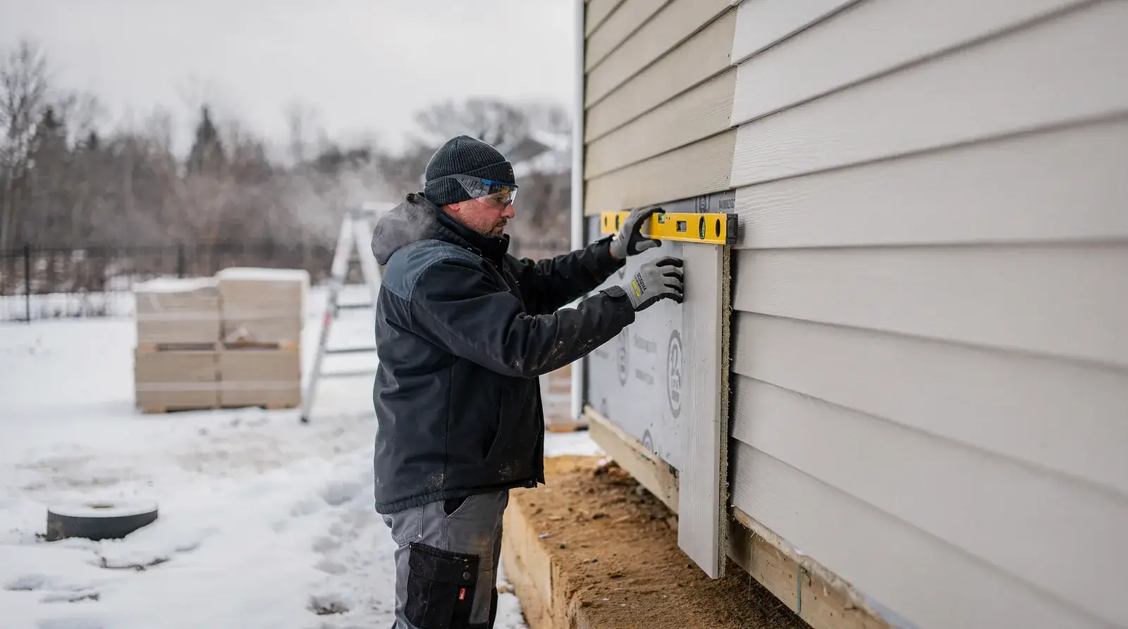 What Makes Winter Siding Installation Work Smoothly